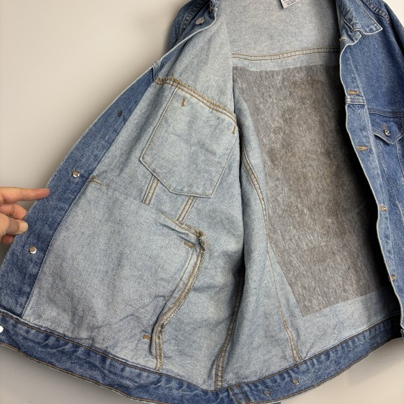 Rare BB King Denim Concert Tour Jean Jacket Music Blues Trucker Style Blue 2XL - Picture 14 of 15